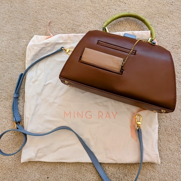 Ming Ray color block handbag - Picture 2 of 5